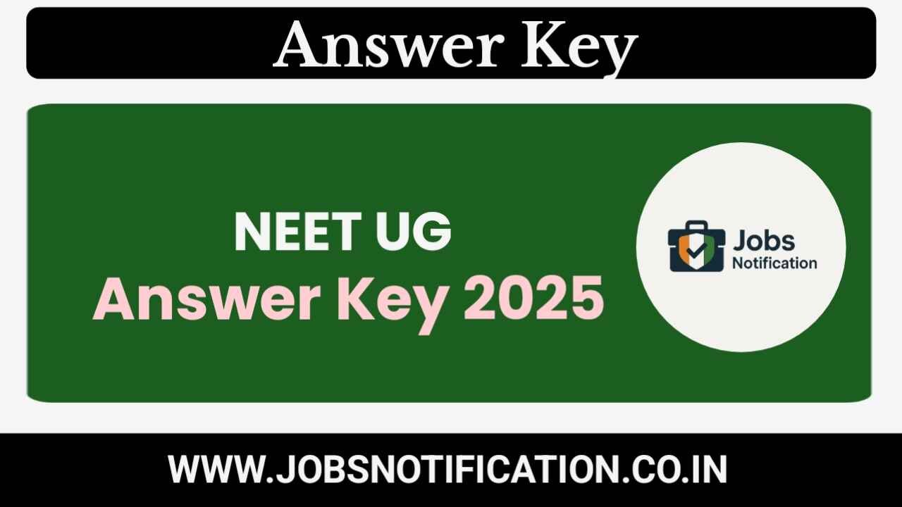 Download NEET UG 2025 official answer key and response sheet PDF from neet.nta.nic.in