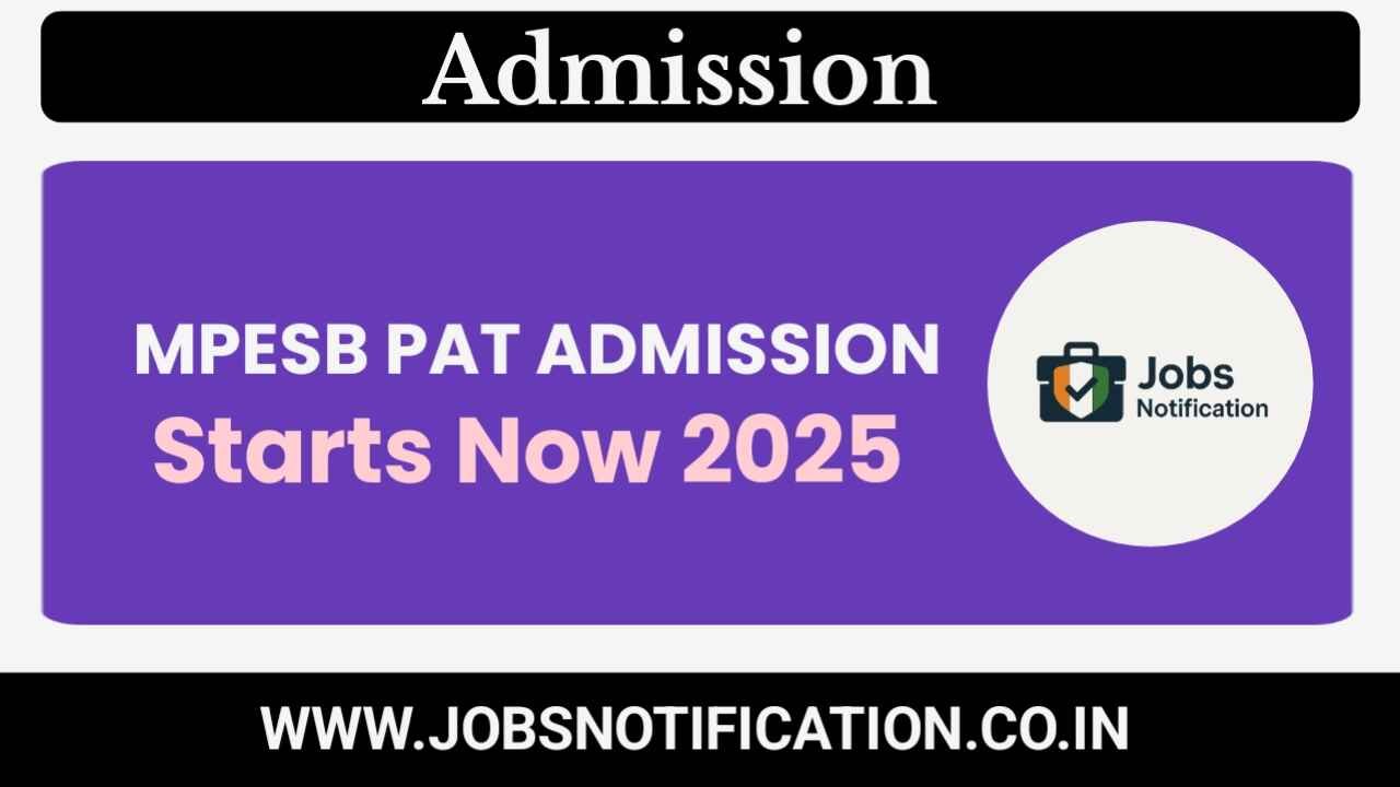 MPESB PAT 2025 Online Application Form – Pre Agriculture Test