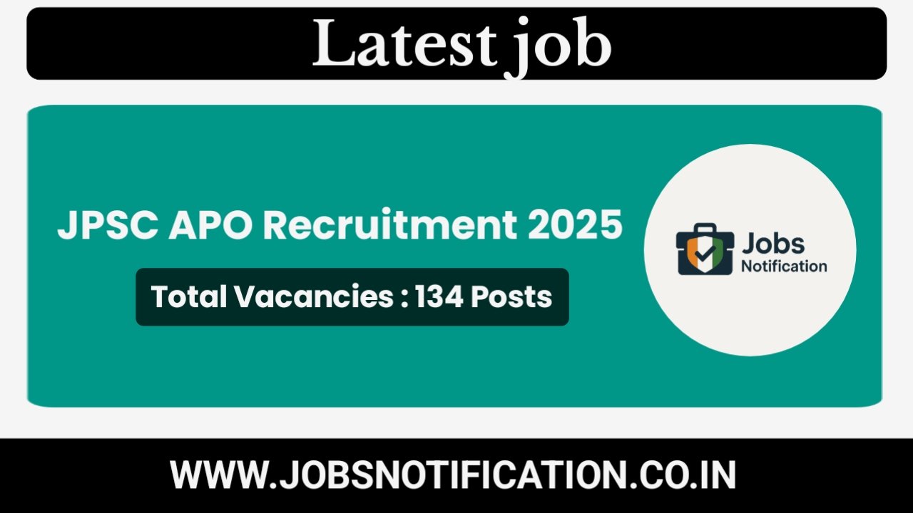 Apply Online for JPSC APO Recruitment 2025 – 134 Assistant Public Prosecutor Vacancies