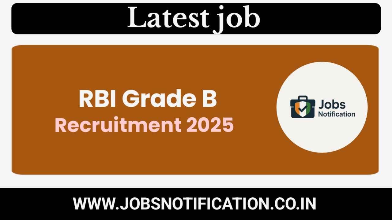 Apply Online for RBI Grade B Officer Recruitment 2025 – 28 Vacancies