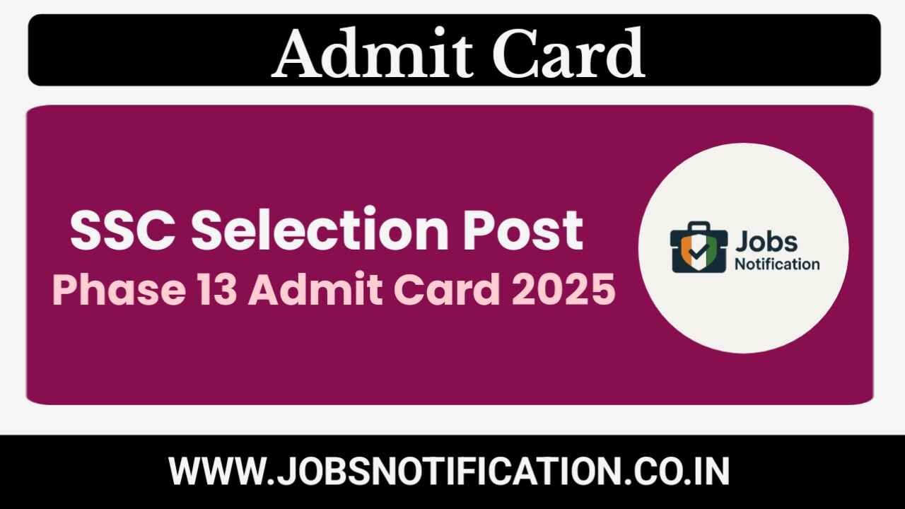 SSC Selection Post 2025 Exam City Information Released – Download Link Available