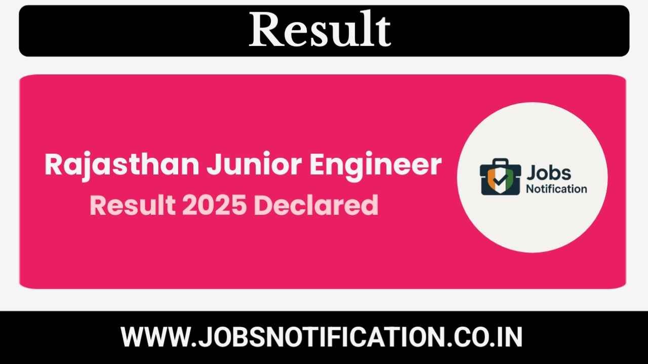 RSMSSB Junior Engineer Result 2025 – Download Merit List and Cutoff PDF