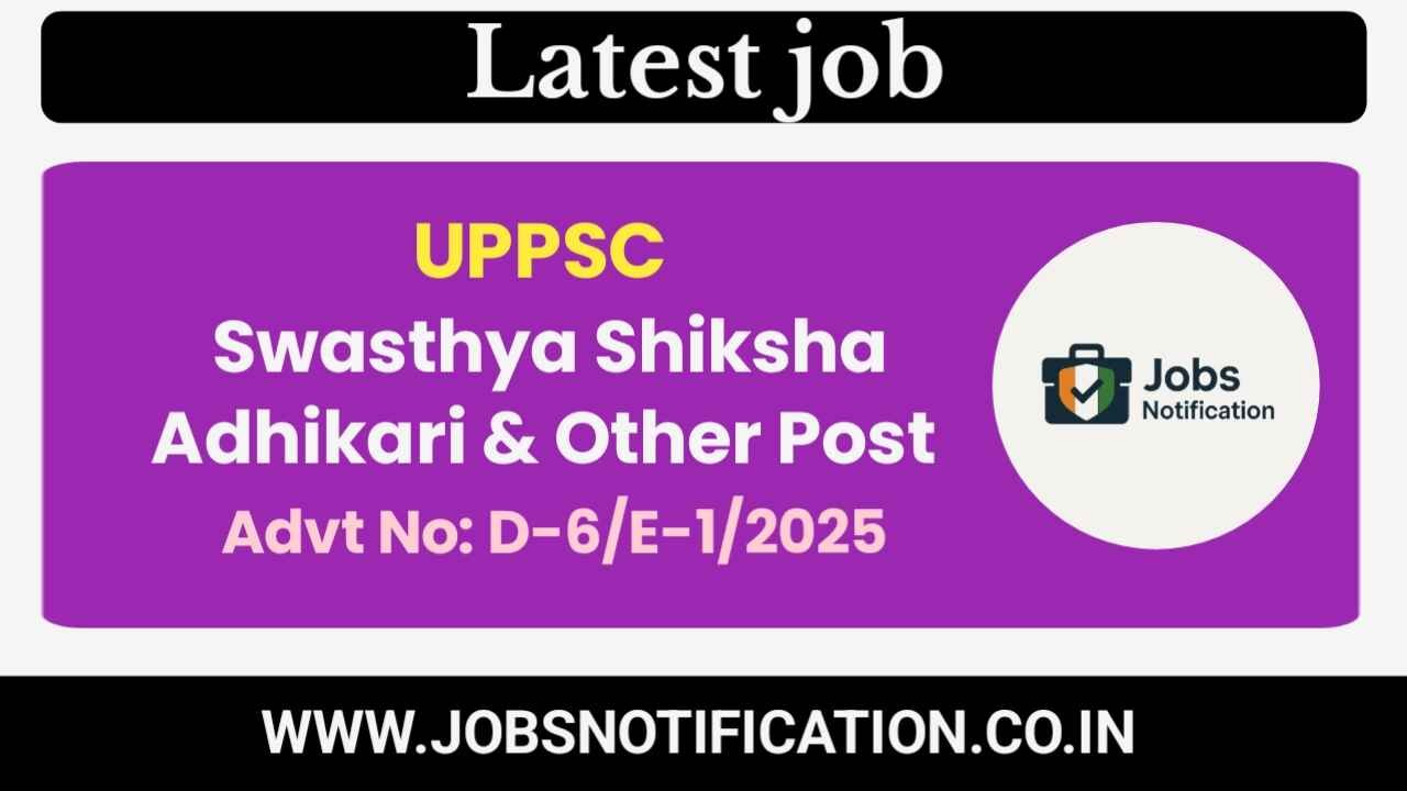 UPPSC Swasthya Shiksha Adhikari SSA Recruitment 2025 apply online for 1990 vacancies